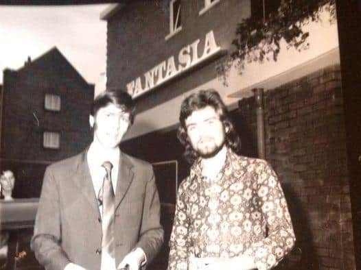 Dave Watkins with Noel Edmonds