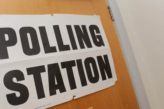 Polling Stations will be open to the public