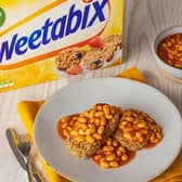 Weetabix and Heinz Baked Beans