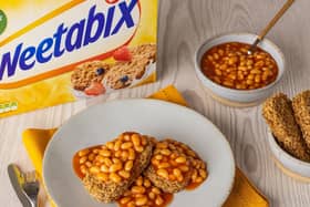 Weetabix and Heinz Baked Beans