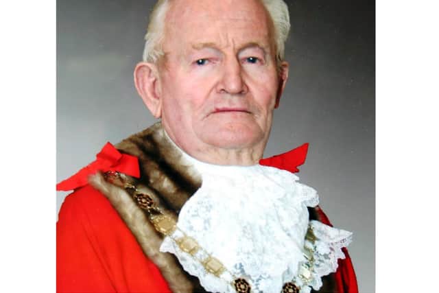 Former Rushden mayor Tony Helsdown