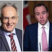 MP Peter Bone asked Health Secretary Matt Hancock to take action over high Covid-19 rates in Northamptonshire