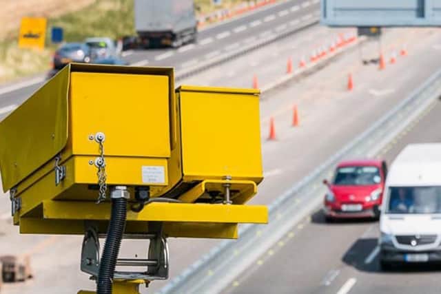 Speed cameras on the M1 snapped the woman's Mini at over 100mph twice in less than a week