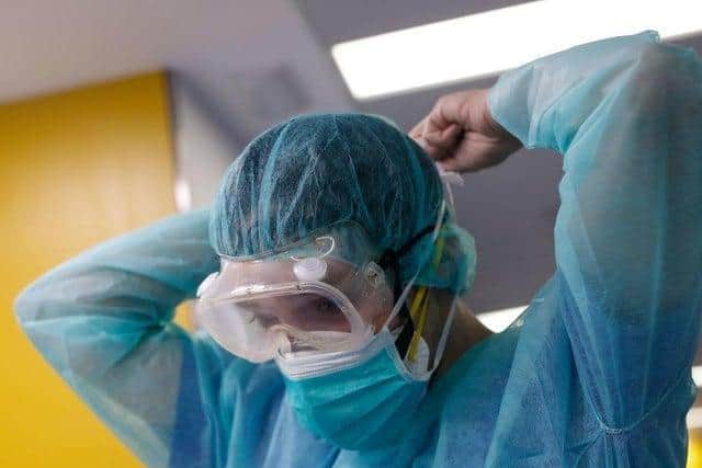 A cleaner at Northampton General Hospital used her job to steal PPE and sell it on eBay for up to 10 times the price. Photo by Getty Images.