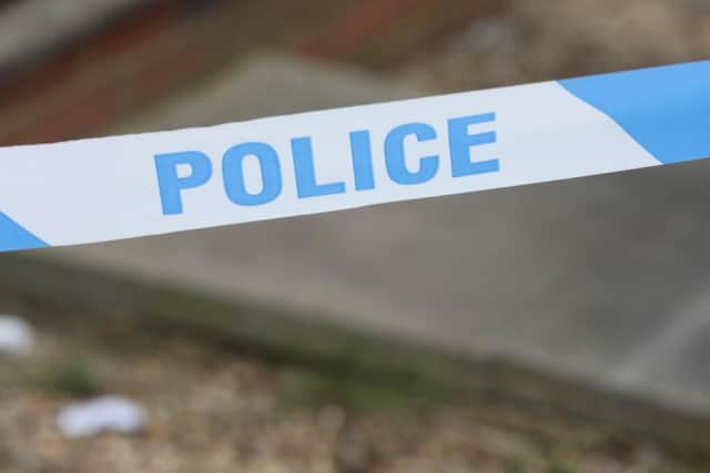 Police were called to the scene.