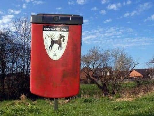 A rubbish clearing company is kicking up a stink over the amount of dog poo not being bagged 'n binned by owners