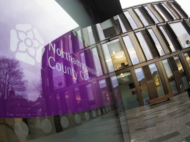 Northamptonshire County Council will cease to exist from April 1
