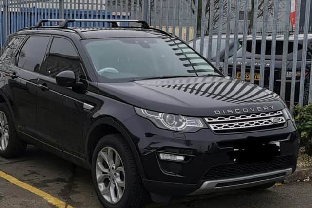 The stolen Land Rover will be heading back to its owner in London