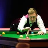 Kyren Wilson in action during his win over Ryan Day. Picture courtesy of World Snooker Tour