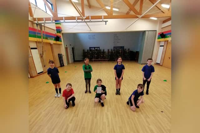 Brambleside pupils are taking on the challenge to raise money for KGH.