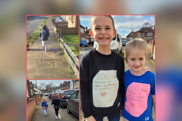 Brambleside pupils are taking on the challenge to raise money for KGH.