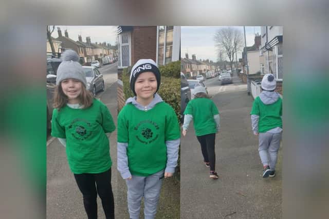 Brambleside pupils are taking on the challenge to raise money for KGH.