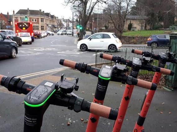 The scooters had a mixed reception when they launched in Kettering and Northampton