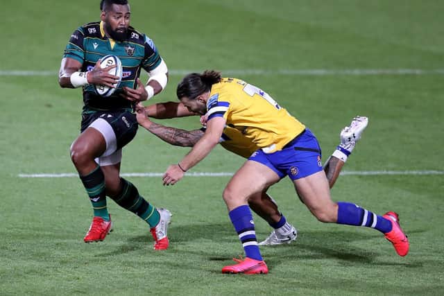 Taqele Naiyaravoro will look to help Saints get past Bath on Sunday