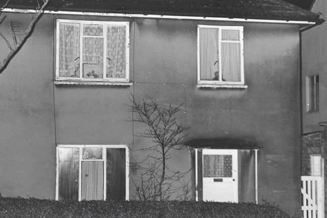 The house in Ashley Avenue, Corby, in which Adam Stein killed Collette Gallacher. Image: JPI Media.