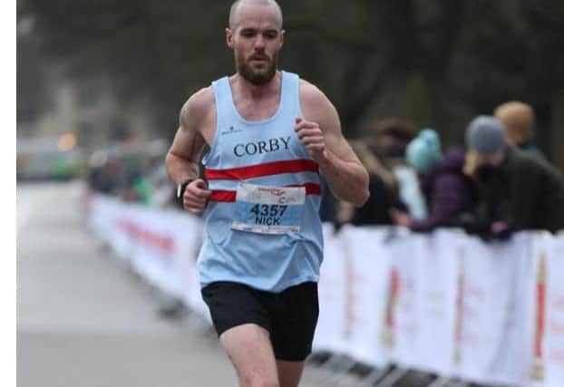 Paul ran for Corby Town Athletics Club