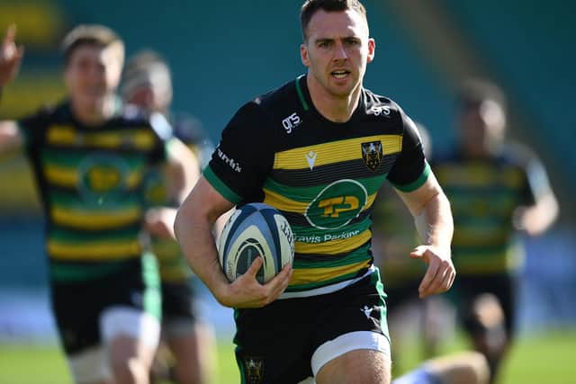 Tom James scored twice against Bath