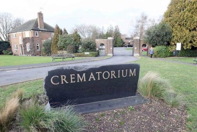 Kettering's crematorium.