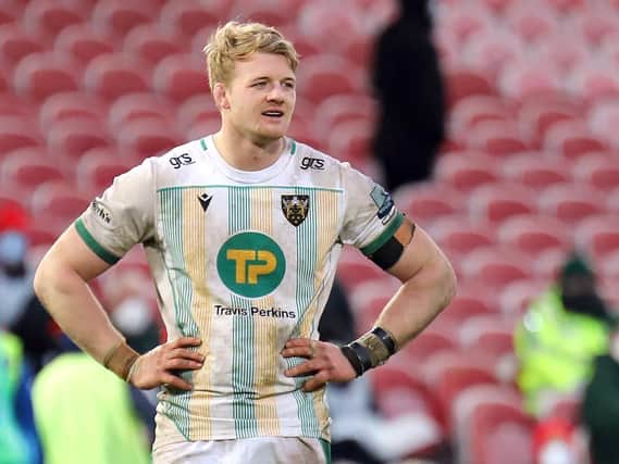 David Ribbans has been called up by England (picture: Peter Short)