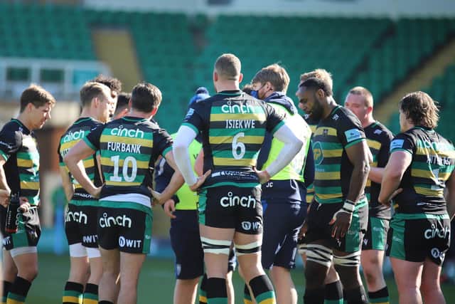 Saints were beaten by Bath last weekend (picture: Peter Short)