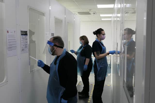 Staff are able to get lateral flow tests twice weekly. Image: RS Components.
