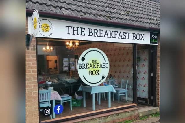The Breakfast Box in Burton Latimer.