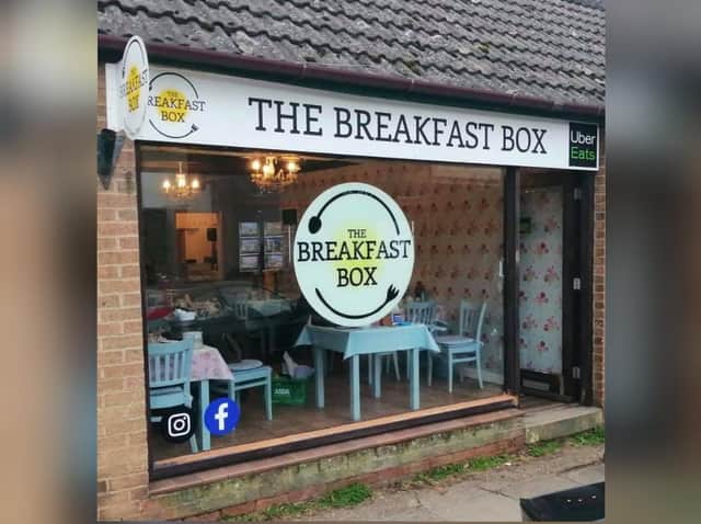 The Breakfast Box in Burton Latimer.