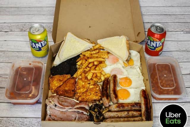 One of the Breakfast Box feasts.