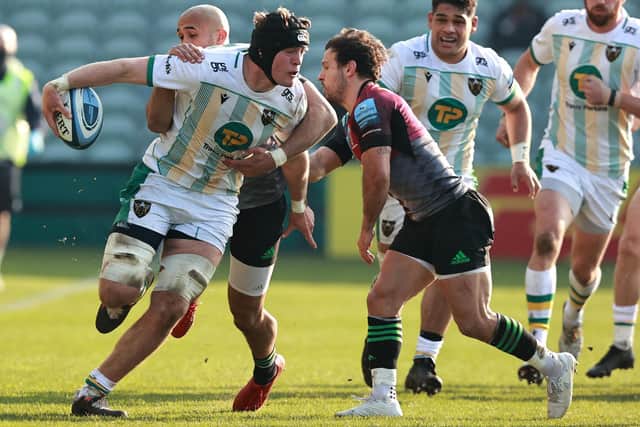 Alex Coles in action