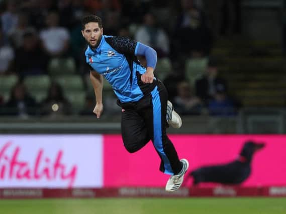 Northants have signed former Worcestershire Rapids all-rounder Wayne Parnell