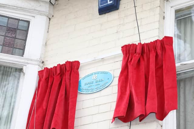 The plaque