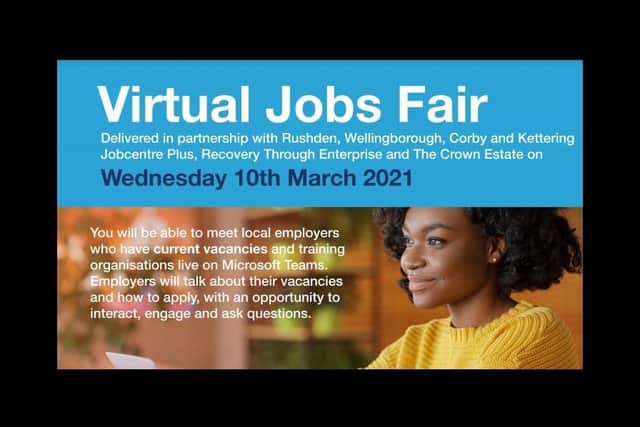 The jobs fair is on Wednesday