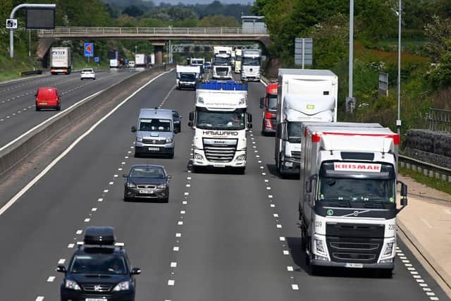 A stretch of the M1 between Northampton and junction 19 has already been turned into a smart motorway way with no hard shoulder. Photo: Getty Images