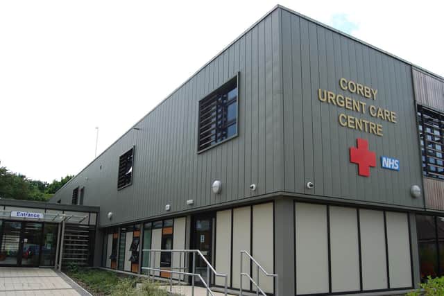 Corby Urgent Care Centre.