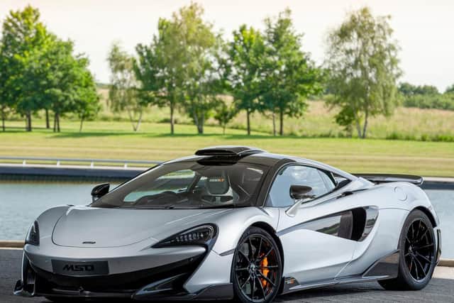 The Mclaren 600 LT has a top speed of 204mph