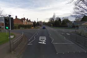 The fatal crash was on the A4300 in Geddington near the crossroads with Newton Road and West Street. Photo: Google