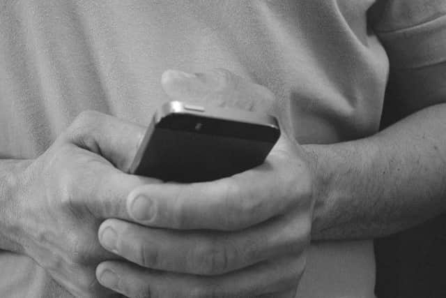 A Northampton man sent a series of inappropriate messages to a young girl - but he didn't realise he was really speaking to her mum. Picture posed by a model.