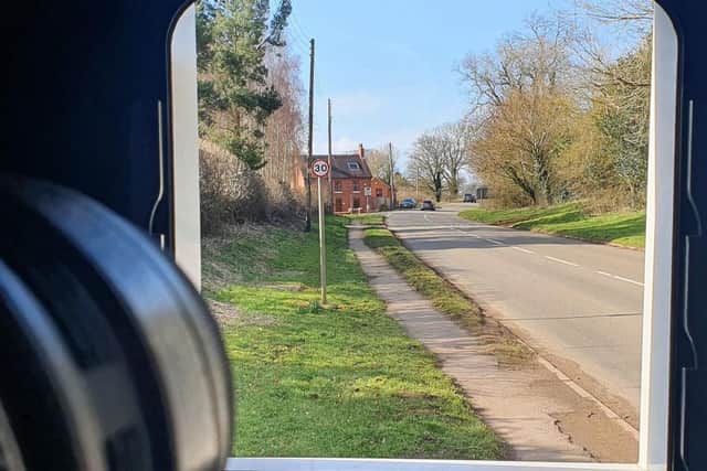 Sped cameras clocked a driver at more than twice the 30mph limit in Creaton