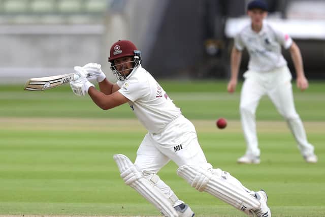 Northants batsman Ricardo Vasconcelos
