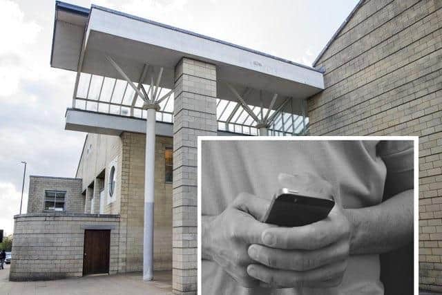 Graham Sandford was arrested after police trace his identity through the phone of one of the young girls he was soliciting for indecent images.