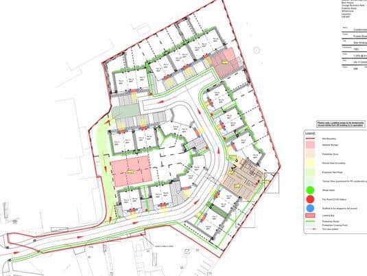 The homes are set for a site between West Glebe Park and Forest Gate Road.