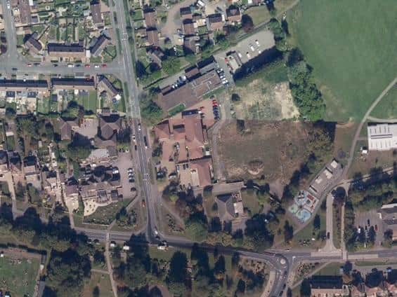 The site of the new housing scheme. Image: Google.
