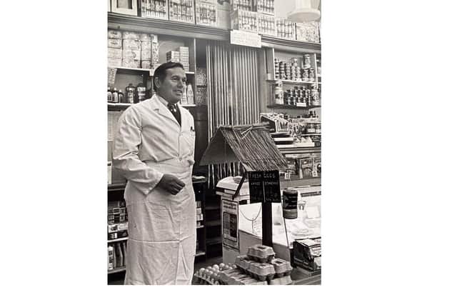 John in the shop