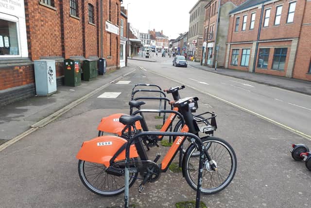 E-bikes in Kettering.