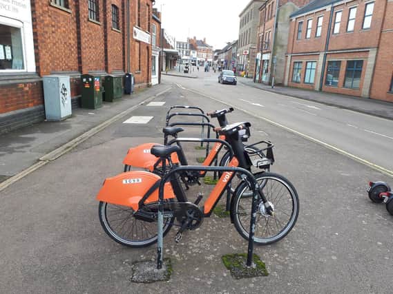 E-bikes in Kettering.