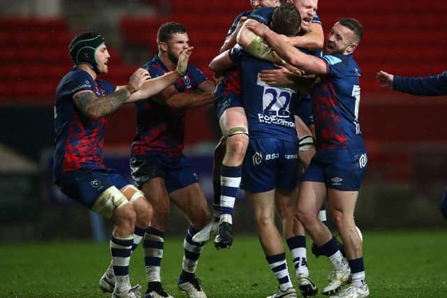 Sam Bedlow slotted a penalty with the final kick of the game as Bristol beat Saints back in December
