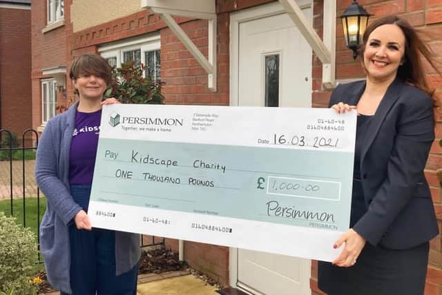 Kidscape received a £1,000 donation that will help to support their parent advice line.