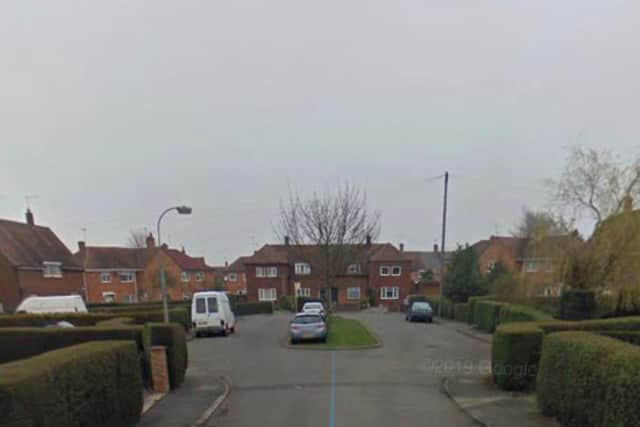 Three of the incidents happened in OIlis Close. Image: Google.