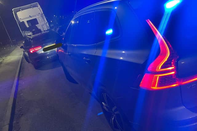 "It must be drive an Audi badly day" quipped PC Lee after pulling over a speeding S3 on Saturday