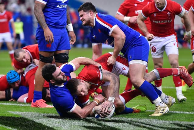 Dan Biggar scored for Wales against France last Saturday